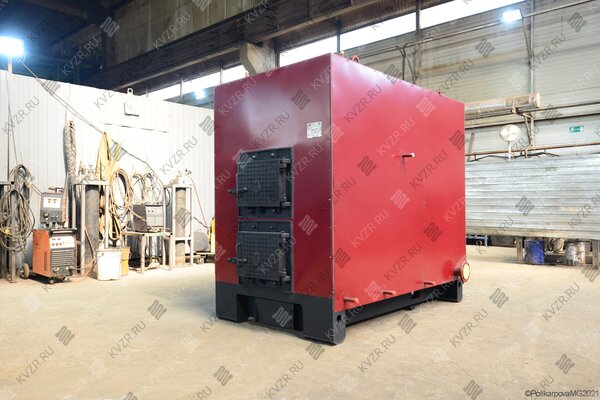 Котел 0.35 МВт угольно дровяной