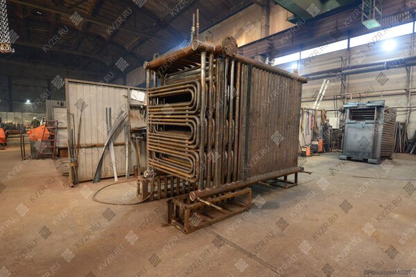 Изготовление промышленного котла КВД-0.35 МВт на дровах