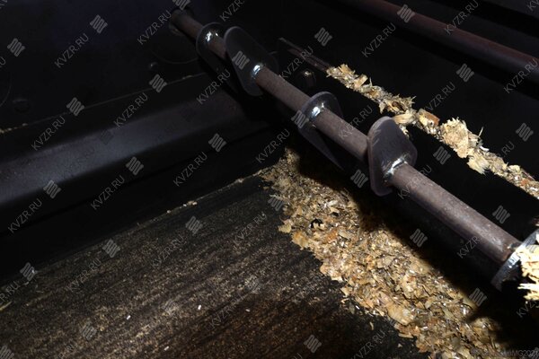 Подача плунжерная котла на опилках 350 кВт